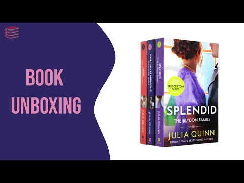 The Blydon Family Saga 3 Books Collection Set by Julia Quinn - Book Unboxing