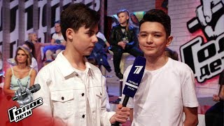 Акмаль Ходжаниязов. Интервью с финалистом - За кадром - Голос.Дети - Сезон 5