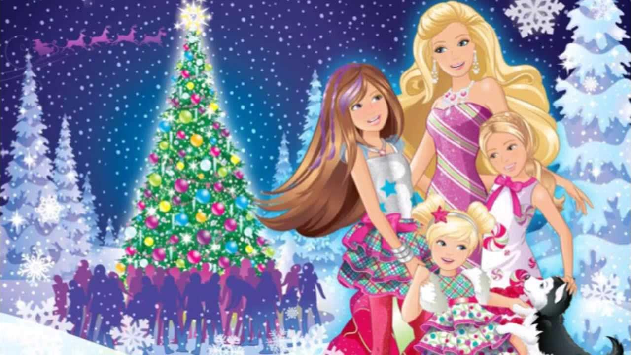 Barbie Zauberhafte WeihnachtenSchmückt den Saal YouTube