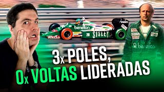 O Piloto de F1 que Fez 3 Pole Positions mas NUNCA Liderou uma Volta! | Teo Fabi #ormula1 #racing