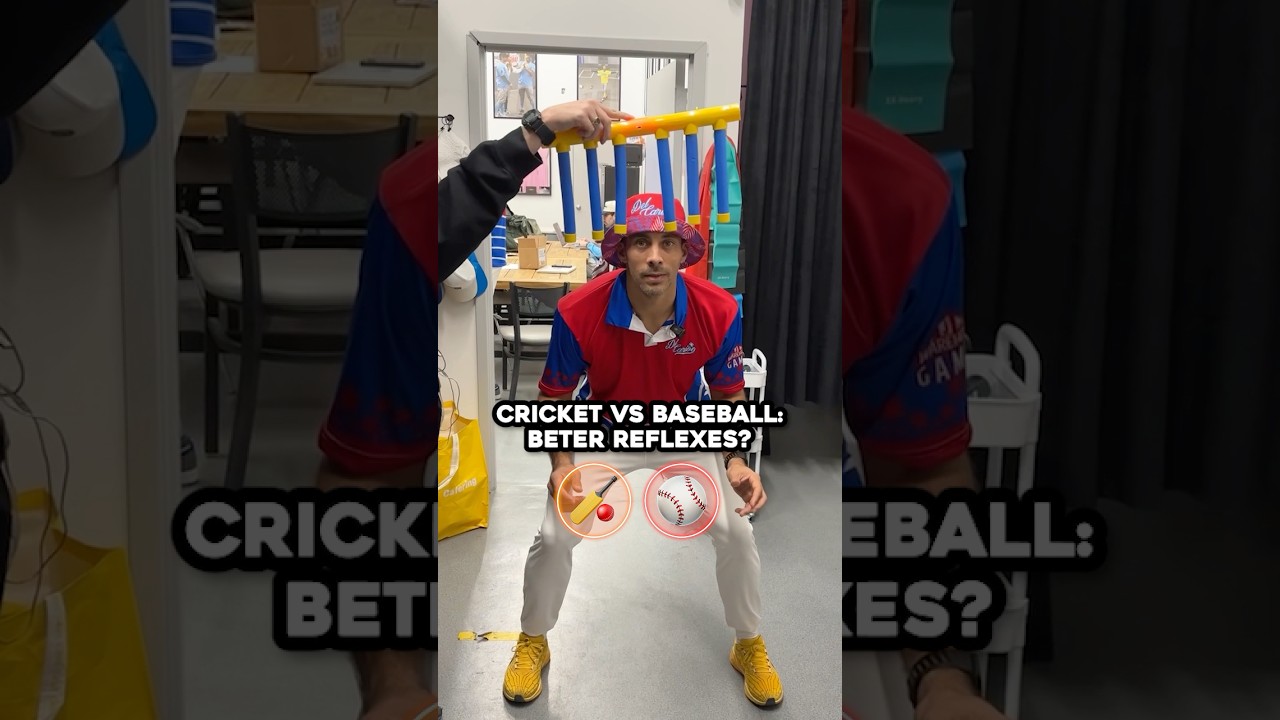 Do cricket or baseball players have better reflexes