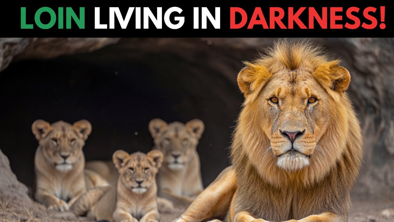 Scientists Found a Lion Pride Living in Complete Darkness… The Truth Is Terrifying...