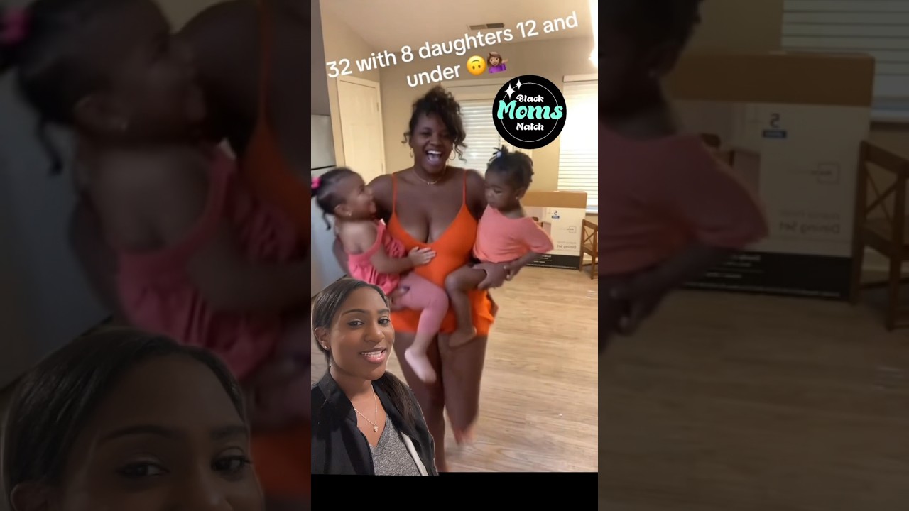 Unbelievably large family with 4 sets of fraternal twins 😮😍 