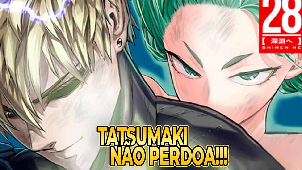 One Punch Man Capítulo 185 - QUE QUE ISSO GENOS E TATSUMAKI