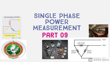Measurement of Single Phase Power Power Factor Voltage  Current of CFL LED Fluorescent &Incandescent