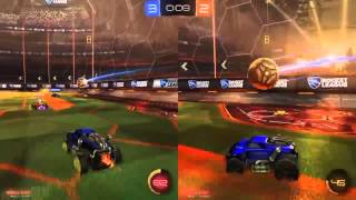 Rocket League - Epic Backflip Save!