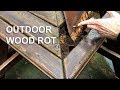 How to Repair Outdoor Wood Furniture & Fix Rotten Wood | Woodworking