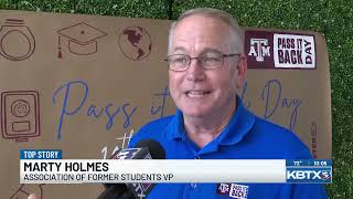 10th annual Pass it Back Day raises nearly $500K for Aggie students