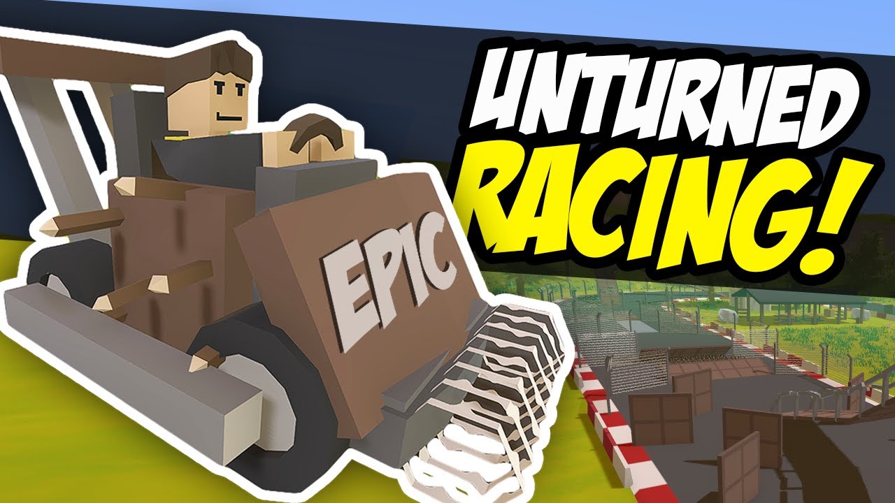 CRAZY RACE TRACK - Unturned Racing | Working Loop! (Funny Moments ...