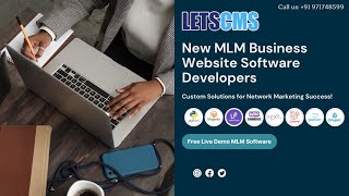 New MLM Business Website Software Developers – Custom Solutions for Network Marketing Success! #MLM screenshot 1