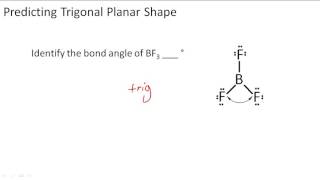 Predicting trigonal planar shape