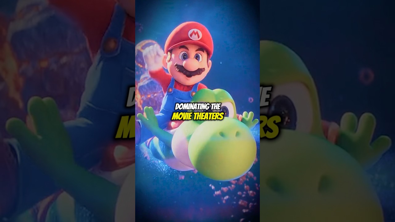 Mario is DOMINATING The Movies! #mariomovie #mariogalaxy #nintendo #donkeykong #supermario