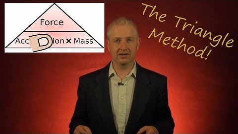 How to use the triangle method to solve equations