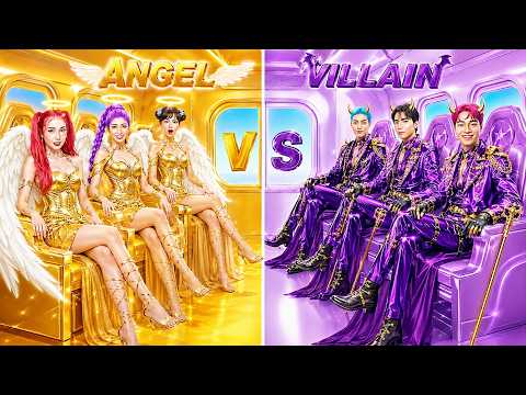 KPop Demon Hunters Angel vs. Villain Couple! Huntrix vs. Saja Boys Love Story
