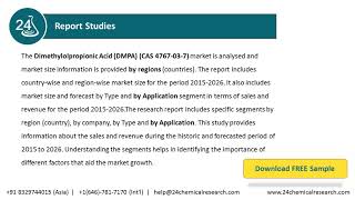Dimethylolpropionic Acid DMPA CAS 4767 03 7 Market Outlook 2021