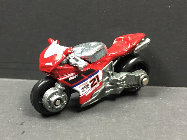 Desenho de Hot Wheels Ducati 1098R pintado e colorido por