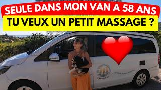 💖Valérie, 58 ans VIT SEULE DANS SON VAN (les confidences d’une travailleuse du corp comme masseuse)