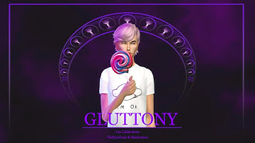 ☨The Sims 4 CAS: 7 Deadly Sins | GLUTTONY w/MaidenSims☨