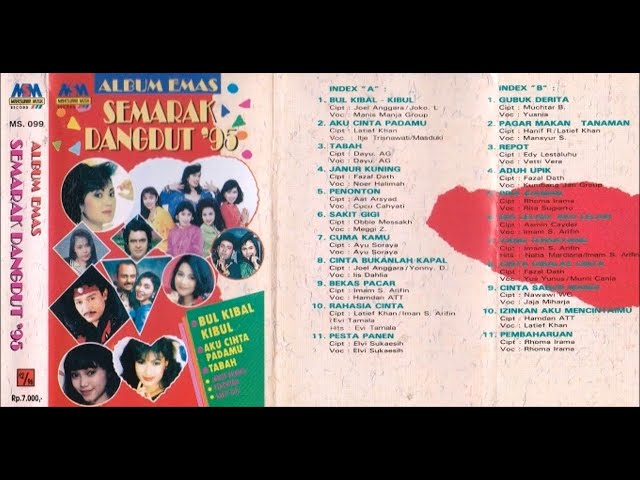 Album Kompilasi Semarak Dangdut 95 - Manis Manja, Dayu AG, Noer Halimah, Elvy Sukaesih, Mansyur S class=