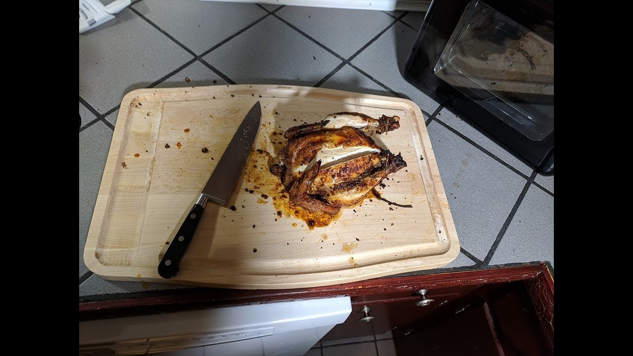 Whole Rotisserie Chicken Recipe, Power Air Fryer Oven Elite - YouTube