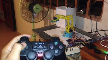 ArmRobot mini controll by PS2 -Arduino ArmRobot khmer