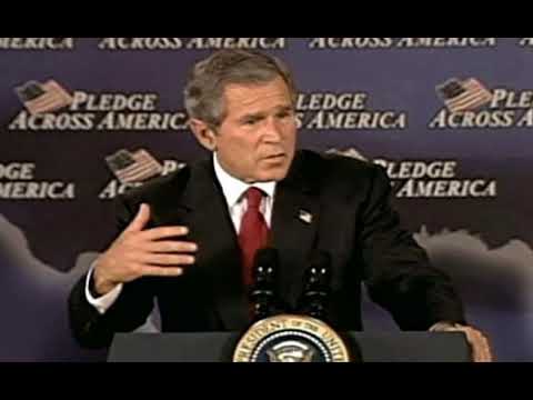 George Bush Sings You Fool Me Once Youtube