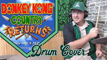 Donkey Kong Country Returns: Title Drum Cover