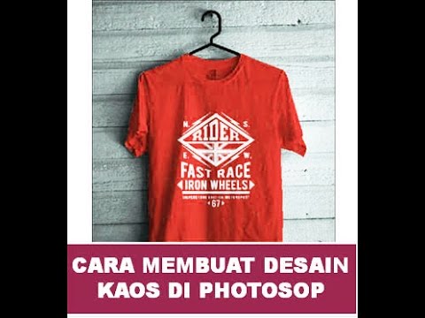 CARA MEMBUAT DESAIN KAOS DENGAN TEMPLATE MOCKUP KAOS T 