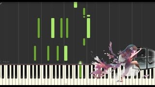 Video thumbnail of "[deemo]run away run piano (midi) fan request"