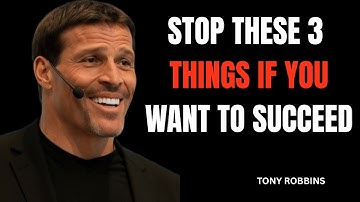 Stop These 3 Things If You Want To Succeed - A POERFUL MOTIVATIONAL SPEECH -