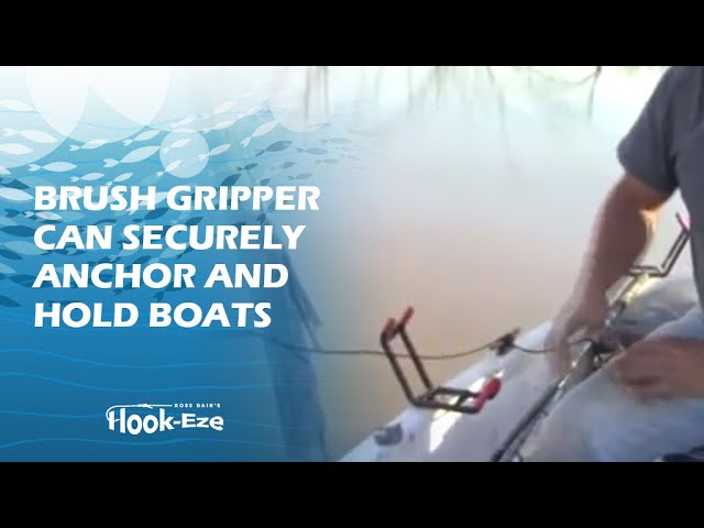Ground Blinds The Harder You Pull The Tighter It Grips! Brush Gripper Securely Anchor Your Kayak Waterfowl Hunting Made in USA Canoe or Boats up to 22 feet Float Tubes Fishing