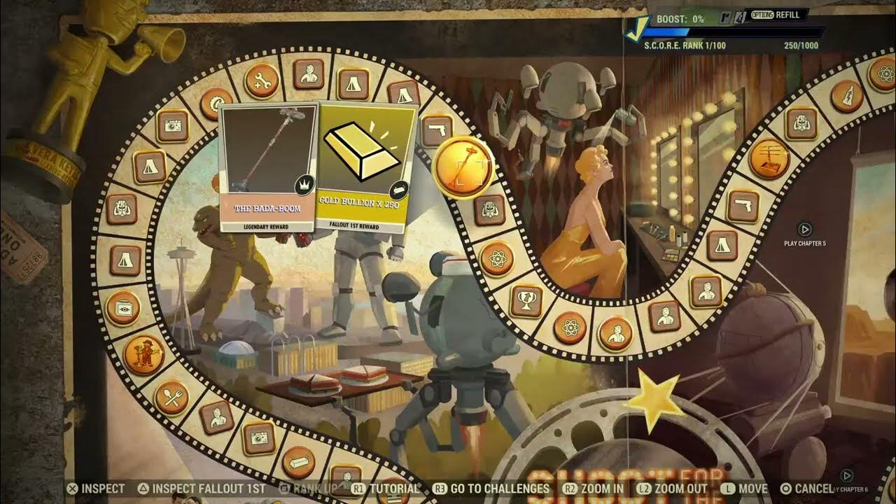 SEASON 13 scoreboard and rewards fALLOUT 76 s.co.r.e. FO76 YouTube