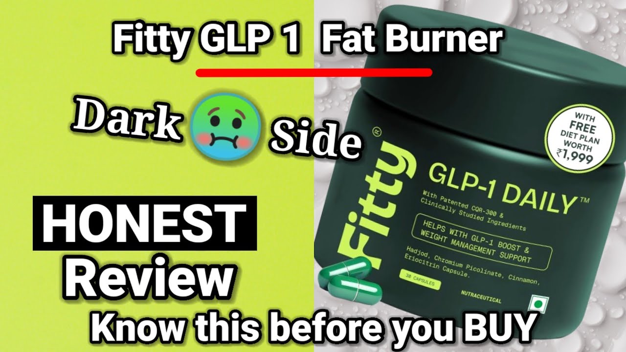 Fitty GLP 1 Fat burner HONEST Review ( with LAB TEST REPORT )