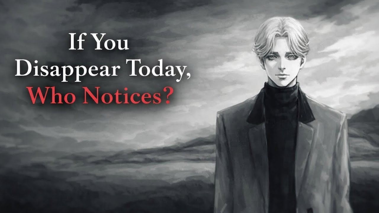 If You Disappear Today, Who Notices? | A Johan Liebert Monologue