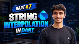 String Interpolation in Dart | How to Use String Interpolation in Dart | Video #7 News