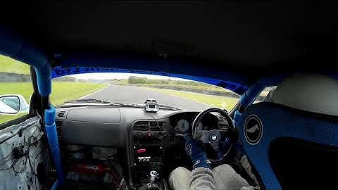Knockhill Racing Circuit in a Nissan Skyline - Onboard a 58 second lap