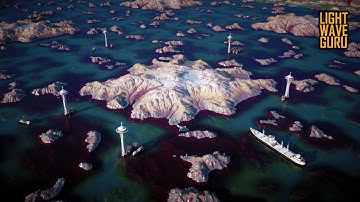 PUMP UP THE JAM IN JELLY MOUNTAIN! 02 (Animated Octane Displacement Example)