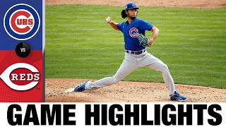Anthony Rizzo leads the Cubs to a 3-0 win | Cubs-Reds Game 1 Highlights 8\/29\/20