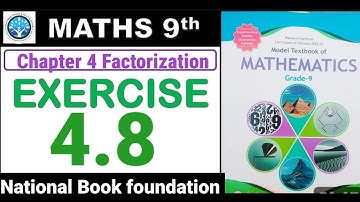 Exercise 4.8 new book class 9th | 9th maths new book ex 4.8
