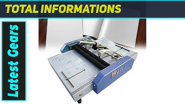A3 Brochure Stapler Folding Machine: The Ultimate Booklet Maker!