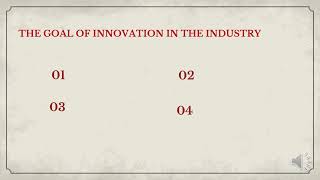 Innovation industry and infrastructure