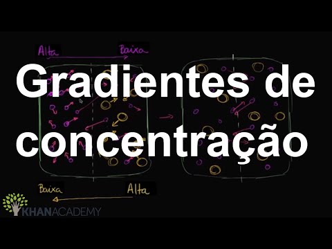 Vídeo: Quando as moléculas descem em seu gradiente de concentração?