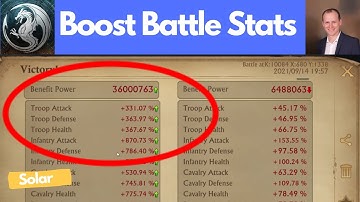 Boost your battle stats - Solar Kingdoms - King of Avalon