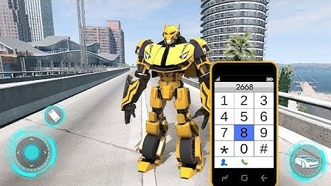robot war - robot transform - bumblebee  multiple transformation jet robot _ Android gameplay