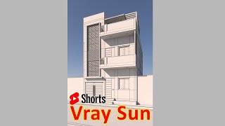 #Shorts How To Create Vray Sun