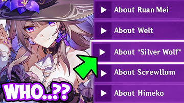 THE HERTA Talks About SILVER WOLF, RUAN MEI & Others Honkai Star Rail Lore Voice Lines HSR 3.0