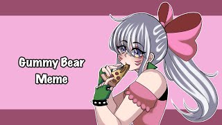 Gummy Bear Meme || (HUMAN) Security Breach (FNAF) || Glamrock Chica
