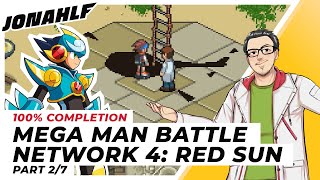 Mega Man Battle Network 4: Red Sun Part 2/7 (Longplay / 100% Completion / No Commentary) Mega Man Battle Network Part 2 4 Longplay 100 Completion No Commentary