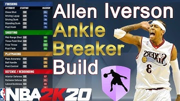 THE BEST 🦶 ANKLE BREAKER 🦴 BUILD IN NBA 2K20! NEVER GET RIPPED AGAIN!