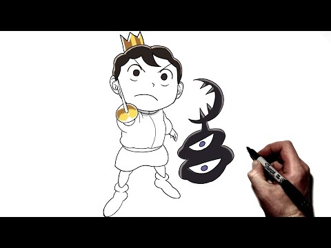 Prince Bojji  Anime best friends, King drawing, King art